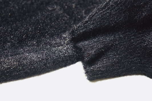 OM “Often Misunderstood – Jeremiah 29:11” Knit Crewneck Sweater (Black/White)