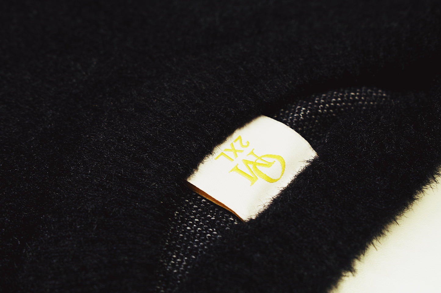 OM “Often Misunderstood – Jeremiah 29:11” Knit Crewneck Sweater (Black/White)